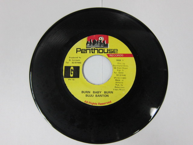 BUJU BANTON / BURN BABY BURN / PENTHOUSE