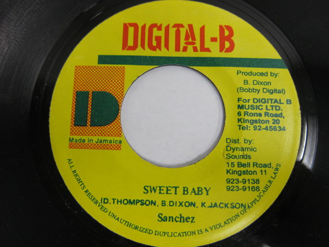 Sanchez / SWEET BABY / DIGITAL-B