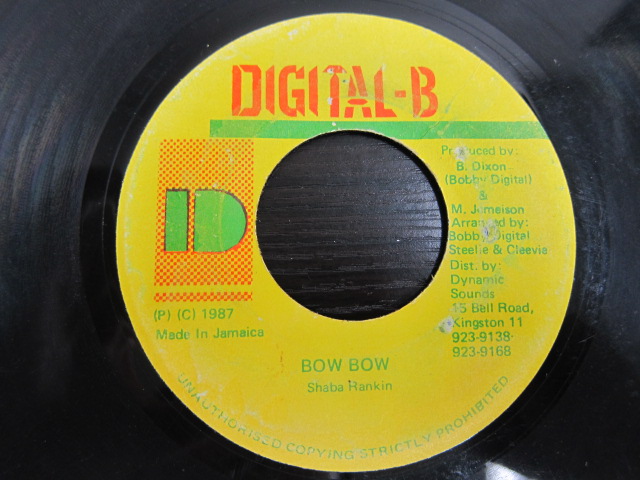 Shaba Rankin / BOW BOW / DIGITAL-B