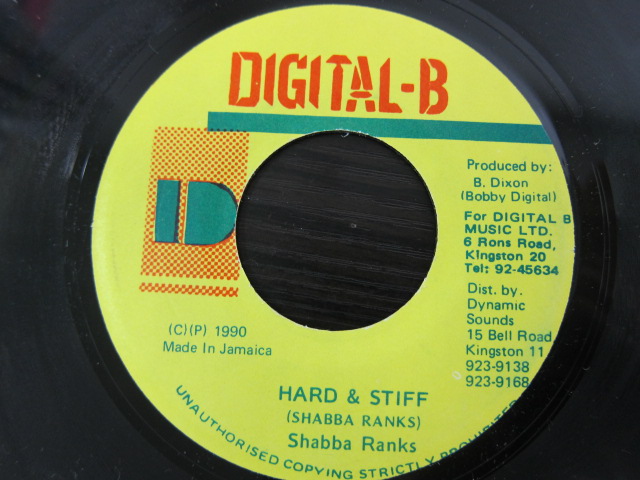 Shabba Ranks / HARD & STIFF / DIGITAL-B
