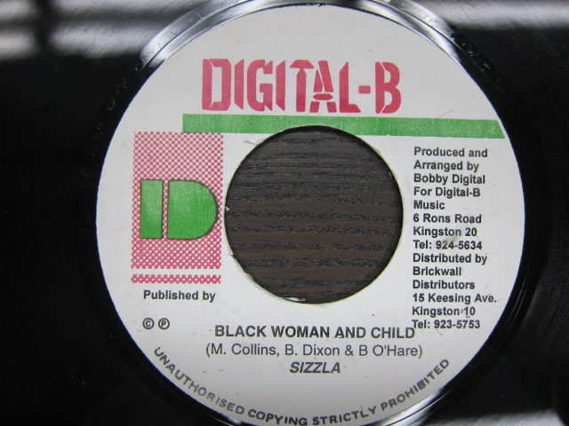 SIZZLA / BLACK WOMAN AND CHILD / DIGITAL-B