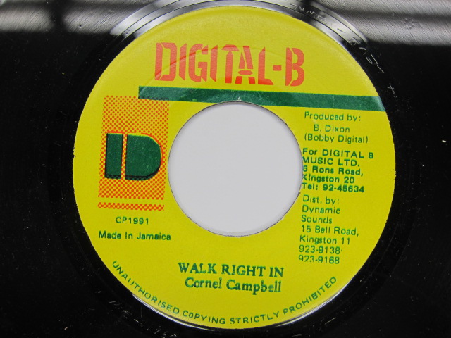 Cornel Campbell / WALK RIGHT IN / DIGITAL-B