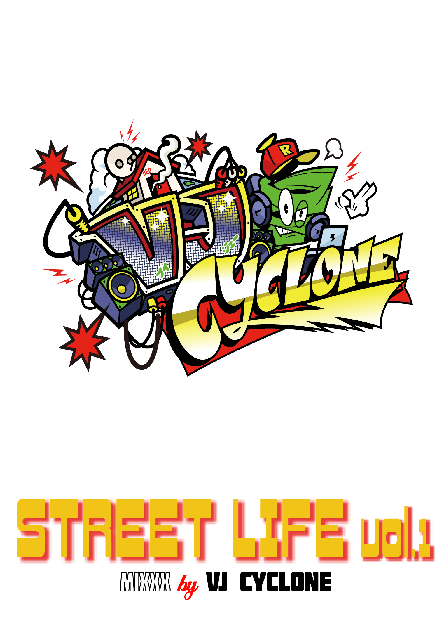 STREET LIFE MIX VOL.1   MIX BY VJ CYCLONE [DVD]