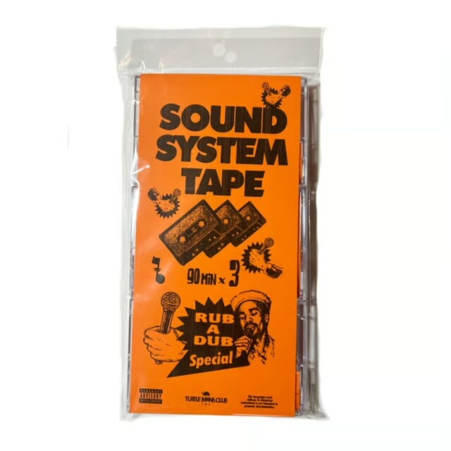 TURTLE MAN's CLUB / SOUND SYSTEM TAPE 90min×3《RUB A DUB Special》(送料無料)