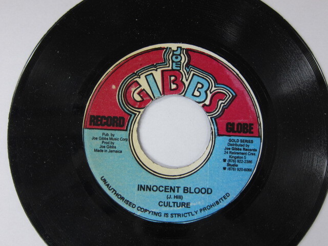 CULTURE / INNOCENT BLOOD / JOE GIBBS