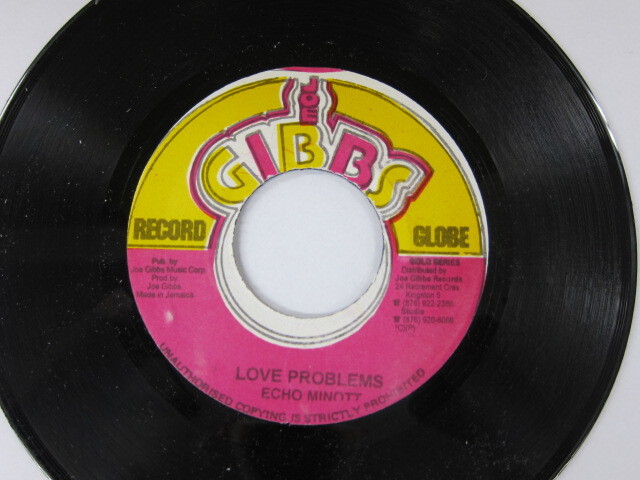 ECHO MINOTT / LOVE PROBLEMS / MAD MAD RIDDIM / JOE GIBBS