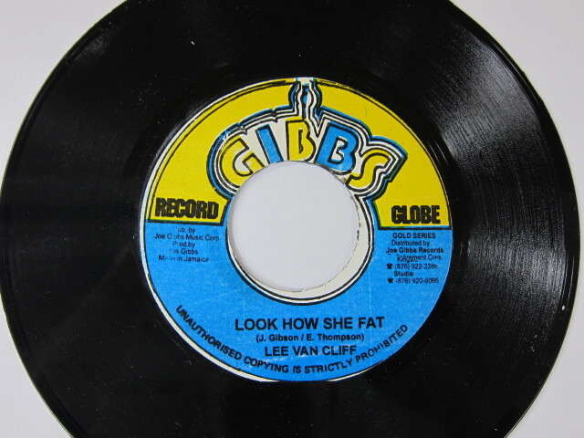 LEE VAN CLIFF / LOOK HOW SHE FAT / BOXING RIDDIM / JOE GIBBS