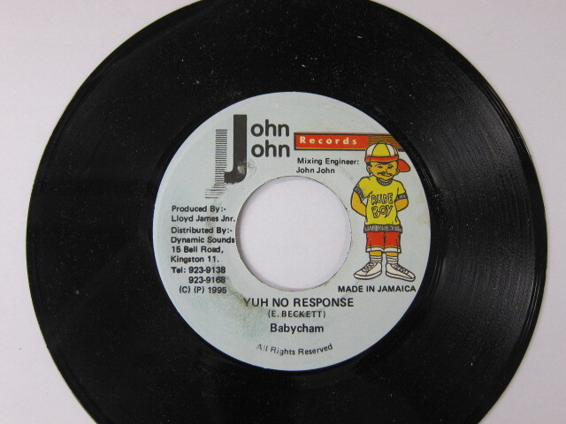 BABY CHAM / YUH NO RESPONSE / JAZZY MOOD RIDDIM / JOHN JOHN