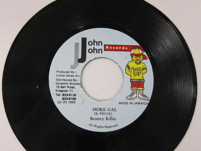 BOUNTY KILLER / MORE GAL / MORE GAL RIDDIM / JOHN JOHN