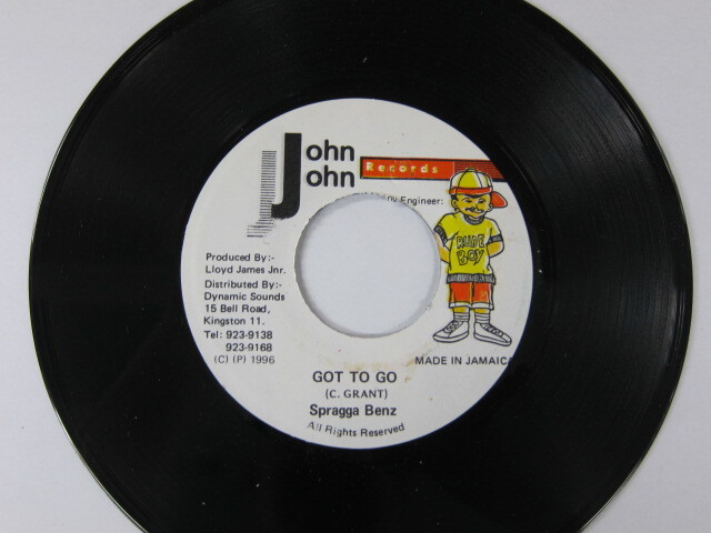 SPRAGGA BENZ / GOT TO GO / RED LOBSTER RIDDIM / JOHN JOHN