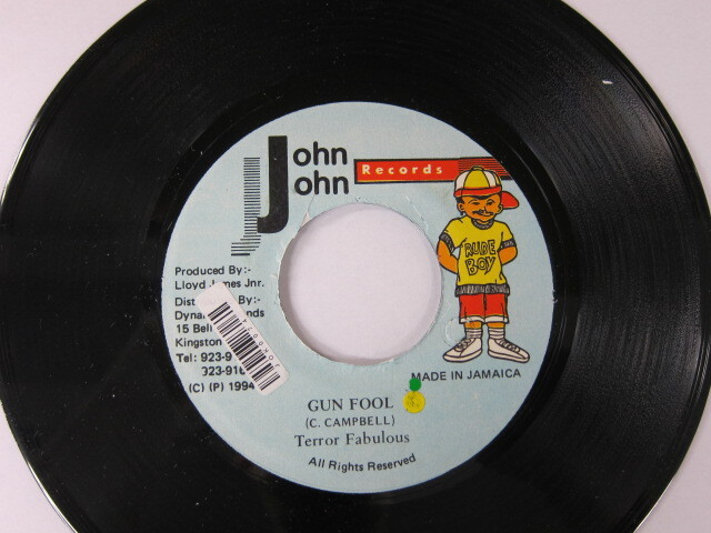 TERROR FABULOUS / GUN FOOL / PEANIE PEANIE RIDDIM / JOHN JOHN