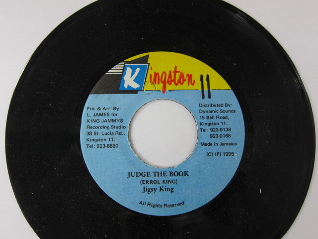 JIGSY KING / JUDGE THE BOOK / DUCK<JOHN JOHN> RIDDIM / KINGSTON 11