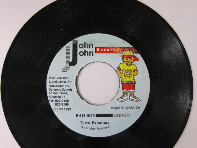 TERROR FABULOUS / BAD BOY GRINGO / AFRICAN BEAT<JOHN JOHN> RIDDIM / JOHN JOHN