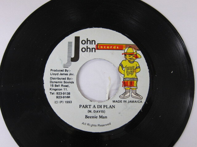 BEENIE MAN / PART A DI PLAN / POSITION RIDDIM / JOHN JOHN