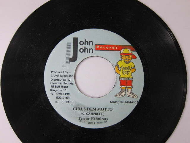 TERROR FABULOUS / GIRLS DEM MOTTO / PUNNANY RIDDIM / JOHN JOHN