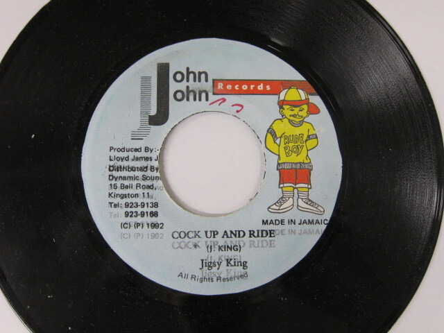 JIGSY KING / COCK IT UP AND RIDE / POSITION RIDDIM / JOHN JOHN