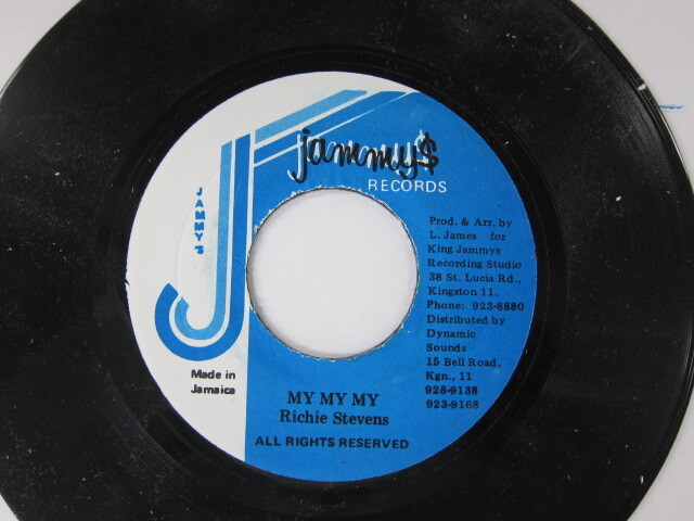 RICHIE STEPHANS / MY MY MY / CHINA TOWN RIDDIM / JAMMYS