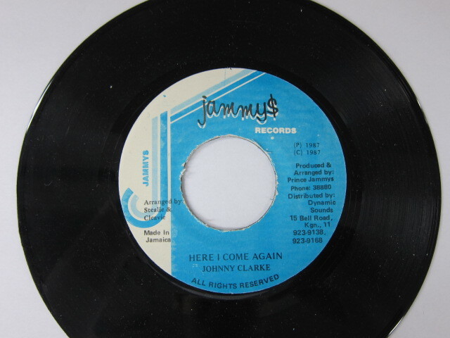 JOHNNY CLARK / HERE I COME AGAIN / HERE I COME AGAIN RIDDIM / JAMMYS