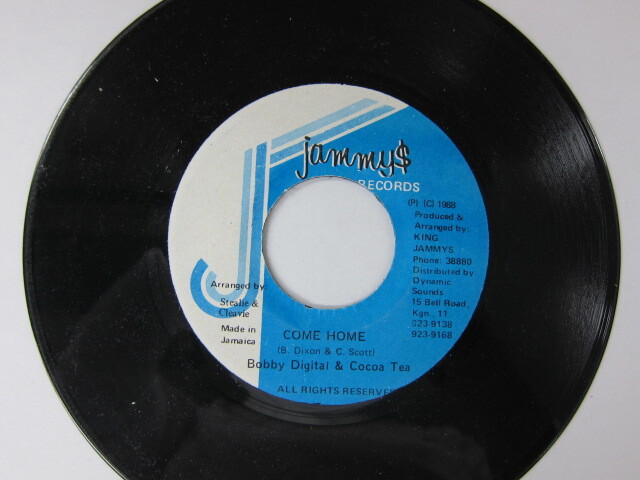 BOBBY DIGITAL & COCOA TEA / COME HOME / JAMMYS