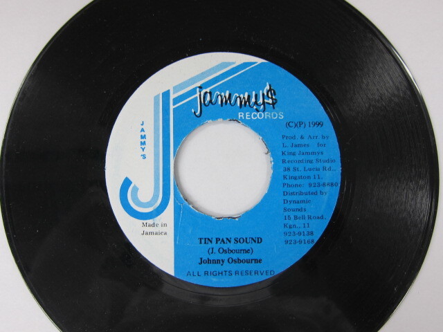 JOHNNY OSBOURNE / TIN PAN SOUND / LOVE IS NOT A GAMBLE RIDDIM / JAMMYS