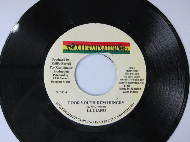 LUCIANO / POOR YOUTH DEM HUNGRY / UP PARK CAMP RIDDIM / XTERMINATOR