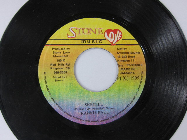 FRANKIE PAUL / SKETELL / STONE LOVE