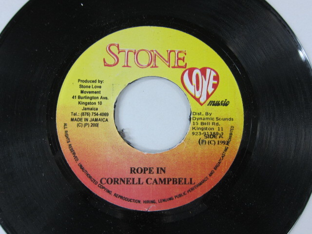 CORNELL CAMPBELL / ROPE IN / REAL ROCK<STONE LOVE> RIDDIM / STONE LOVE