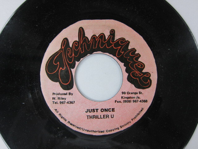 THRILLER U / JUST ONCE / LONELINESS : I'M IN THE MOOD RIDDIM / TECHNIQUES