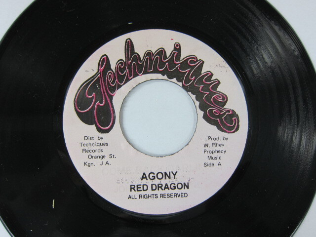 RED DRAGON / AGONY / DUNGLE LOVER RIDDIM / TECHNIQUES