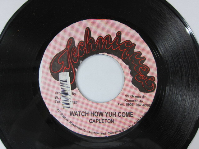 CAPLETON / WATCH HOW YUH COME / TECHNIQUES