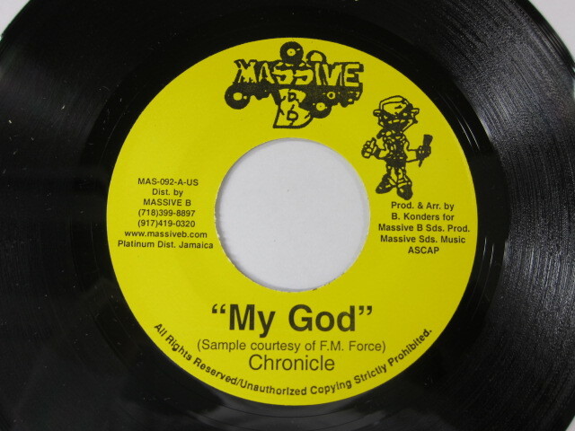 CHRONICLE / MY GOD / SICK RIDDIM / MASSIVE B