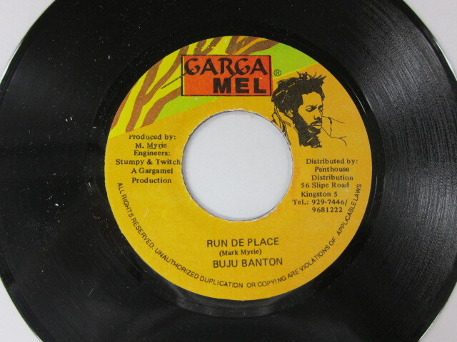 BUJU BANTON / RUN DE PLACE / GARGAMEL