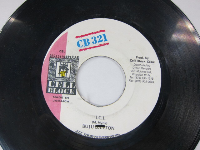 BUJU BANTON / I.C.I / I.C.I. RIDDIM / CB321