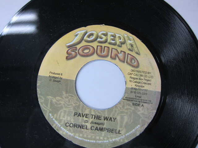 CORNELL CAMPBELL / PAVE THE WAY / JOSEPH SOUND