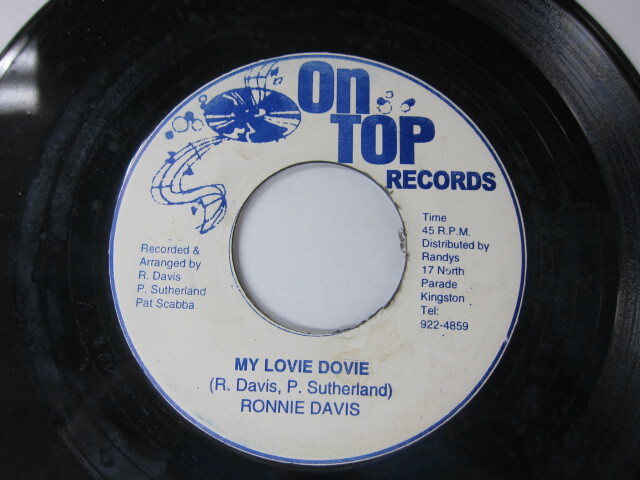 RONNIE DAVIS / MY LOVIE DOVIE / ON TOP