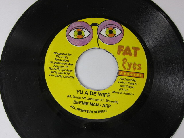 BEENIE MAN & A.R.P / YU A DE WIFE / STUCKY RIDDIM / FAT EYES