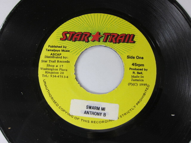 ANTHONY B / SWARM MI / ELECTRIC RIDDIM / STAR TRAIL