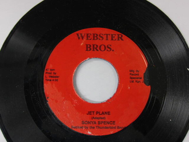 SONYA SPENCE / JET PLANE / WEBSTER BROS