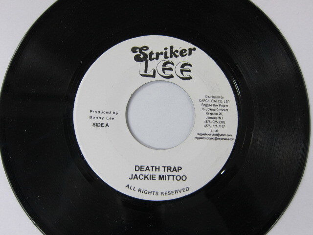 JACKIE MITTOO / DEATH TRAP / DEATH TRAP RIDDIM / STRIKER LEE