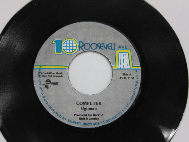 UGLIMAN / COMPUTER / SLENG TENG<HARRY J> RIDDIM / 10ROOSEVELT AVE
