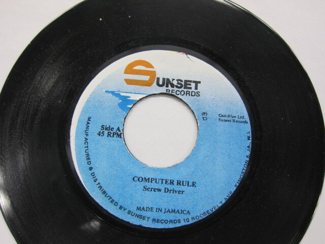 SCREW DRIVER / COMPUTER RULE / SLENG TENG<HARRY J> RIDDIM / SUN SET