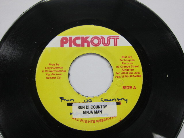 NINJA MAN / RUN DI COUNTRY / PICK OUT
