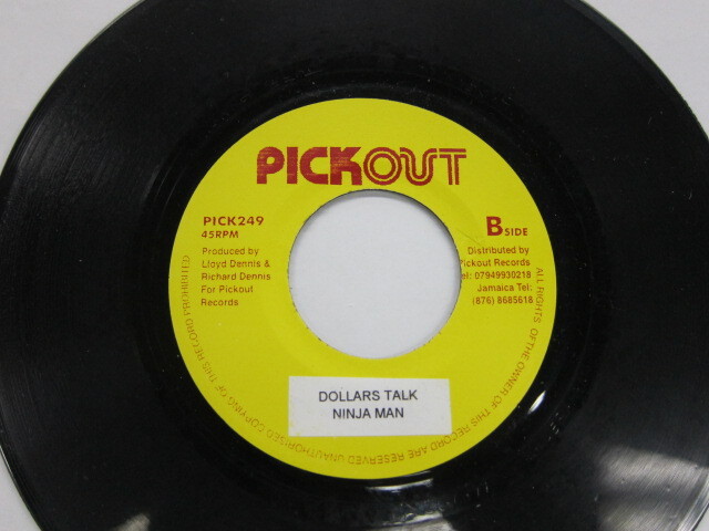 NINJA MAN & FLOURGON / DOLLARS TALK / PICK OUT
