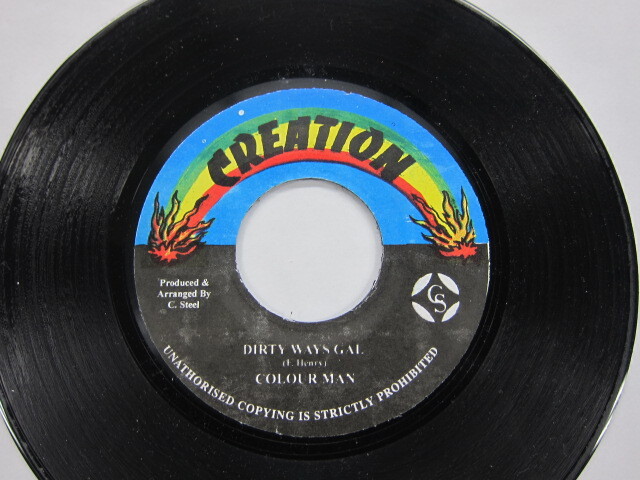 COLOUR MAN / DIRTY WAYS GAL / DIRTY WAYS GAL RIDDIM / CREATION