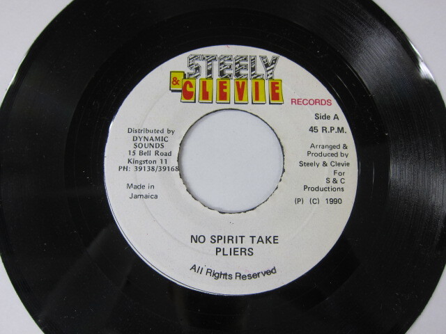 PLIERS / NO SPIRIT TEK / FAR EAST<STEELY & CLEVIE> RIDDIM / STEELY & CLEVIE