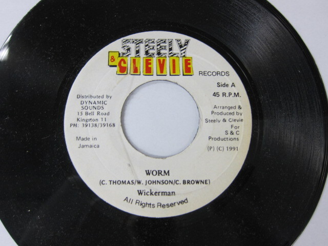 WICKER MAN / WORM / WHEN RIDDIM / STEELY & CLEVIE