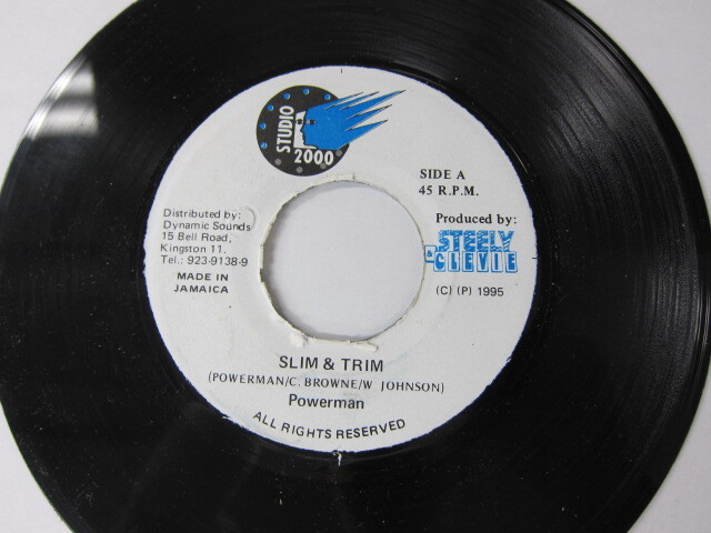 POWER MAN / SLIM & TRIM / SKETELL RIDDIM / STUDIO 2000