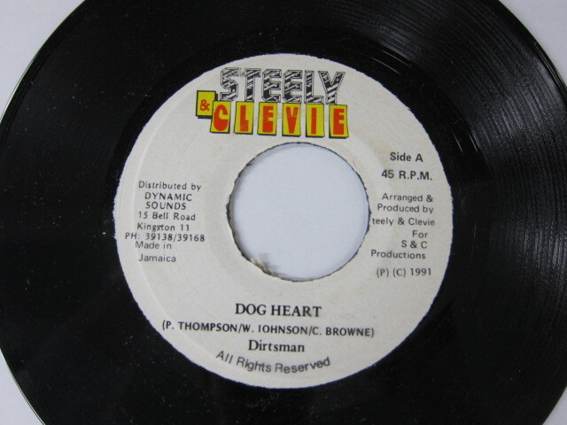 DIRTS MAN / DOG HEART / MAMA<STEELY & CLEVIE>:GIGGY RIDDIM / STEELY & CLEVIE
