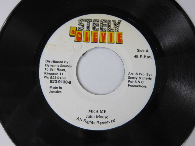 JOHN MOUSE / ME A ME / MAGNUM RIDDIM / STEELY & CLEVIE