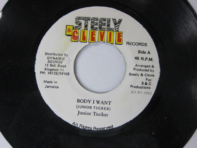 JUNIOR TUCKER / BODY I WANT / LOVE ME FOREVER RIDDIM / STEELY & CLEVIE